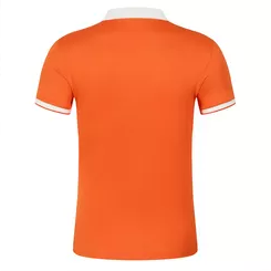 เสื้อโปโลผ้าฝ้ายระบายอากาศใส่สบายสำหรับผู้ชายเสื้อโปโลสำหรับเล่นเกมออกนอกประตูออกแบบได้ตามต้องการ - Product Image 2