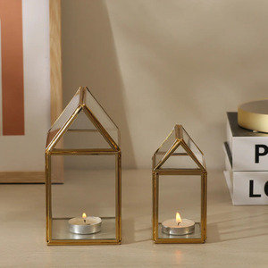 Antique Inspired Lantern <b>Tea</b> <b>Light</b> Holder with Classic Charm Weathered Lantern <b>Tea</b> <b>Light</b> Holder for Soft Romantic <b>Light</b> - Product Image 4