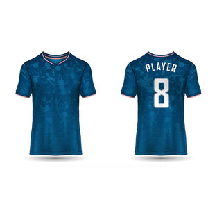 T-shirt personnalisé pour homme, vintage, surdimensionné, en maille, court, style streetwear sport, avec motif de lettres vierges - Product Image 4