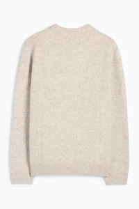 Suéter clásico para todos los días para hombres hecho a mano para marcas de ropa informales y modernas que ofrecen Exportación de fabricación de etiquetas privadas OEM - Product Image 4