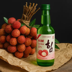 Soju coréen de haute qualité aromatisé aux fruits prêt à boire en gros Vietnam fabricant modèle Liqueur ingrédient primaire alcool - Product Image 1