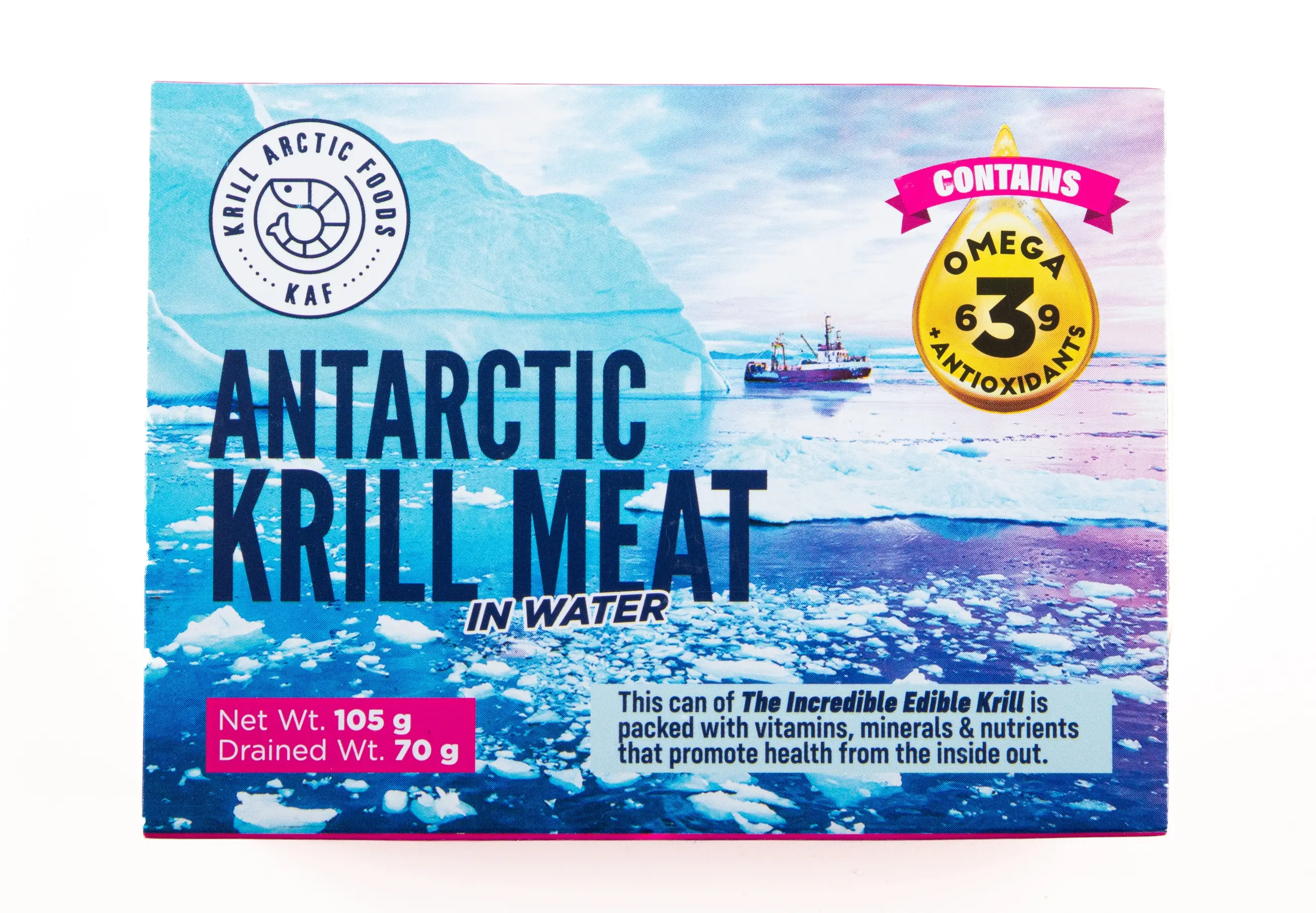 米国の輸出業者からの最高の価格で販売されている野生の持続可能なキャッチ缶詰南極オキアミ肉