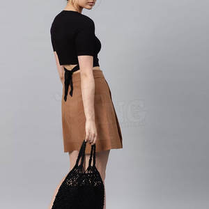 ขายร้อนต่ํา Moq ผู้หญิงพืชยอดนิยมเสื้อยืดในราคาขายส่ง Oem ผู้หญิงที่กําหนดเองพืชยอดนิยมเสื้อยืด - Product Image 3