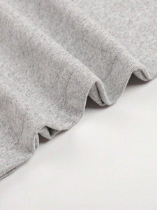 Fabricant OEM logo vierge personnalisé en gros T-shirt de haute qualité pour hommes 100% coton 260 g/m² T-shirt lourd pour hommes - Product Image 4