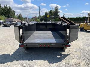 Remolque volquete de eje tándem al por mayor a precio barato Remolque tándem de granja de alta calidad a la venta al mejor precio - Product Image 5