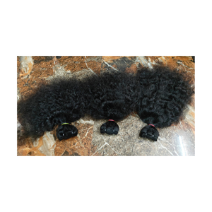 Mince Invisible HD Deep Curly Perruques Extensions de Cheveux Humains et Perruques fabriqués à partir de 100% vrais cheveux humains vierges de haute qualité en Stock - Product Image 3