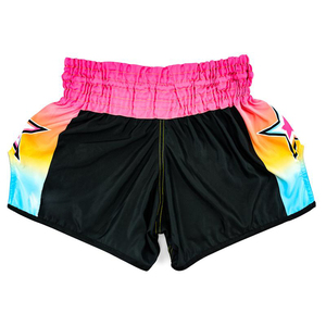 Prix réglable Shorts de Muay Thai pour hommes anti-rides Shorts de Muay Thai légers et respirants de haute qualité entièrement personnalisés - Product Image 2