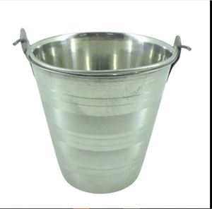 Factory Custom Wine Beverages Coolers Stainless Steel <b>champagne</b> <b>Ice</b> <b>Bucket</b> With Lid Natural Kitchen Utencil Drinkware Serveware - Product Image 3