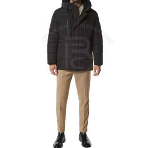 Custom Oversized Hombres Stand Collar Bubble Jacket High Street Style Premium Quality Winter Season Logo Mejor Precio Venta Pakistán - Product Image 5