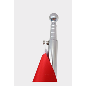Custom Chrome <b>Pole</b> <b>Flag</b> with Logo <b>for</b> Business Events - Product Image 5