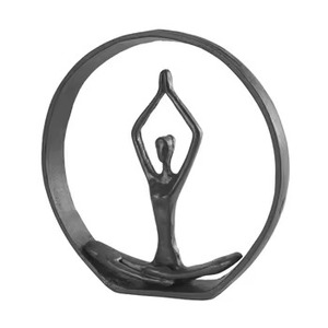 Nouveau design de sculpture en métal pour la décoration de la maison Nouveaux derniers ornements Vente chaude de haute qualité à l'aspect antique Décoration de table - Product Image 1
