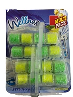 Vente d'usine, désodorisant solide pour toilettes écologique YangYi Wuglo au parfum de citron, 50%-80% d'ingrédients actifs, nettoyant suspendu pour chasse d'eau