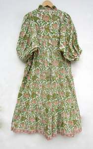 Charme féminin énergique rose Applique embelli corsage dentelle tissu femmes Kimono Maxi robe avec cordon de serrage pour ajustement réglable - Product Image 2