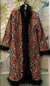 เสื้อโค้ทขนแคชเมียร์สำหรับผู้หญิง,เสื้อโค้ทขนสัตว์แฟชั่นทรงหลวมเสื้อคลุมมีฮู้ดไซส์ใหญ่พิเศษเสื้อโค้ทขนจิ้งจอกสไตล์วินเทจดีไซน์ใหม่ - Product Image 2