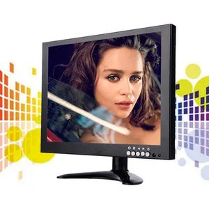ZWBA 10.1英寸公共视图摄像机监视器闭路电视监视器工业用BNC视频测试仪
