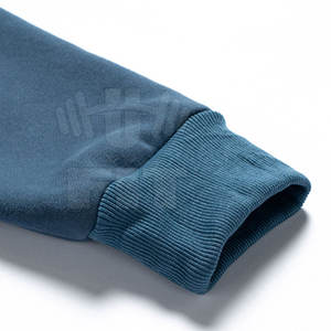 Sweat à capuche en polaire surdimensionné chaud pour hommes, sweat uni à manches longues, motif solide, nouveau style, col à capuche, techniques teintes unies - Product Image 6