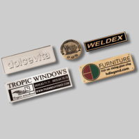 Plaques signalétiques métalliques gravées 3A Vietnam FL-04 durables, conception personnalisée gratuite, étiquettes gaufrées, impression et marquage – Approvisionnement direct usine