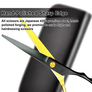 Baber Shop Accessoires Ciseaux de coiffure 6 pouces Ciseaux de coiffure Machine à couper les cheveux Sécateur Ciseaux de coiffeur - Product Image 5