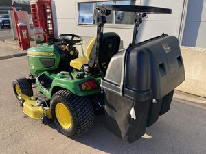 เครื่องตัดหญ้าแบบเดินตาม John Deere X940 มือสอง รุ่น DIY เกรด 173 ซีซี เครื่องยนต์ดีเซล 2 จังหวะ สูบเดียว พร้อมถังเก็บหญ้าไร้สาย ขนาด 250 ลิตร - Product Image 6