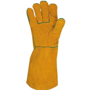 Nouveau 2025 Gants de soudage sur mesure de qualité supérieure Gants de travail d'hiver avec cuir fendu de vache - Product Image 5