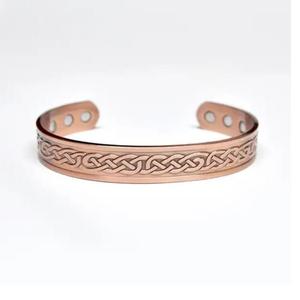 ร้อนขายสร้อยข้อมือทองแดงสําหรับผู้ชายและผู้หญิงทองแดงบริสุทธิ์วินเทจผู้หญิงกําไลข้อมือ - Product Image 1