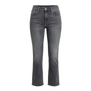 กางเกงยีนส์ผู้หญิงไซส์ใหญ่ ระบายอากาศได้ดี ทรงเข้ารูป สวมใส่สบาย ลายพิมพ์เทคนิค สำหรับฤดูหนาว สีตามสั่ง - Product Image 1