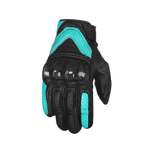 Guantes de moto de cuero profesional Guantes de dedo completo de motocicleta vintage de cuero genuino hechos en Pakistán - Product Image 2