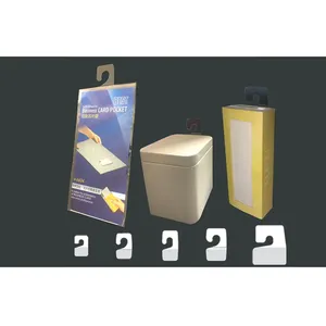 ตะขอแขวนวัสดุ PET ใสเป็นมิตรต่อสิ่งแวดล้อม - Product Image 4