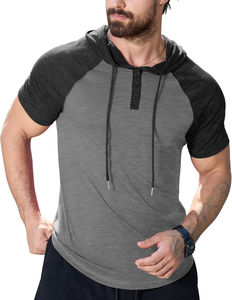 Venta al por mayor de los hombres de invierno con capucha camiseta con cremallera transpirable suave tela ligera logotipo personalizado e impresión - Product Image 4