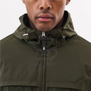 Último estilo 2025 invierno cálido hecho a medida hombres rompevientos con capucha conjuntos de calidad superior hombres rompevientos con capucha conjuntos - Product Image 6