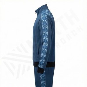 Chándales Elegantes para Hombre, Impresión Personalizada, Mangas Largas, Ropa Deportiva Transpirable, Chándal Único para Hombre, Color Personalizado - Product Image 3