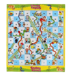 Juego de Serpientes y Escaleras Ludo de 4 Piezas para Niños - Multicolor - Product Image 4