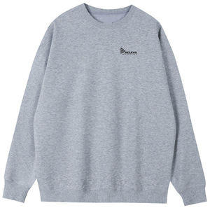 เสื้อสเวตเชิ้ตผู้ชายไซส์ใหญ่ ผ้าฝ้าย 100% คอทรงโอ ระบายอากาศได้ดี เป็นมิตรต่อสิ่งแวดล้อม รับผลิตแบบ OEM พร้อมบริการสกรีนโลโก้ตามสั่ง - Product Image 6