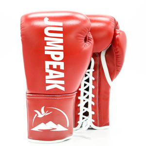 Guantes de boxeo profesionales impresos personalizados para adultos Guantes de entrenamiento de cuero PU ganadores para competición de MMA Impreso para entrenamiento de lucha - Product Image 5