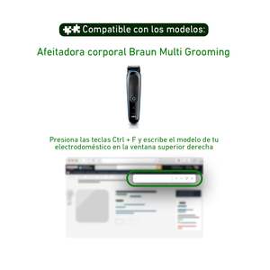 Tête de rechange pour rasoir corporel Mti Grooming avec lame en céramique - Product Image 5