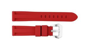 JD6082 Correa de Reloj Inteligente Deportiva Unisex Roja, Resistente al Agua, de Silicona Suave y Ligera, con Logotipo Personalizado, Hebilla de Acero Inoxidable, 20-26 mm - Product Image 5