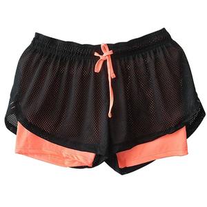 Shorts de sport pour femmes respirants en coton 100% avec taille élastique - Product Image 6