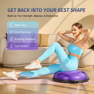 Fitness Half Bosuing Balance Ball/Ejercicios Balance Trainer/ Half Massage Yoga Ball - Product Image 2