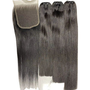 Envío rápido de cabello liso crudo vietnamita sin procesar para mujeres negras - Product Image 1