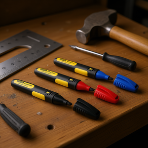 ชุดปากกาแกะสลักแบบแมนนวล Stanley 3 Fatmax Xtreme Chisel-Fine Tip 12 ชิ้น ปากกาเขียนถาวร - Product Image 3