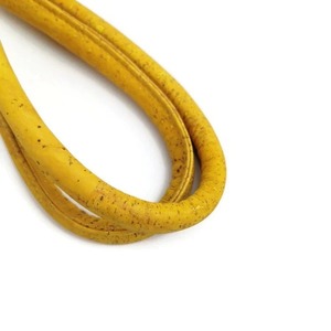 1 paire de poignées de sac à main en tissu de liège roulé, 55 cm - Product Image 3