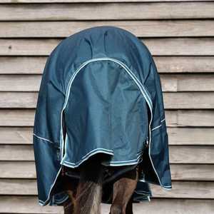 Tapis de cheval 1200D robuste avec maille aérée détachable pour la respirabilité et le confort Style imperméable d'hiver avec doublure en nylon - Product Image 5