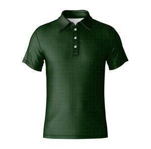 Hombres Premium Golf Polo Poliéster Spandex Control de humedad Golf Club Uniforme OEM - Product Image 5