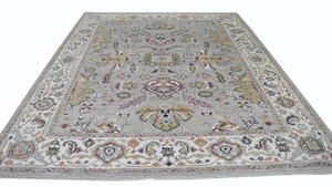 100% nouvelle-zélande laine noué à la main Style moderne tapis luxe haute qualité Floral fait à la main tapis pour salon sol - Product Image 5