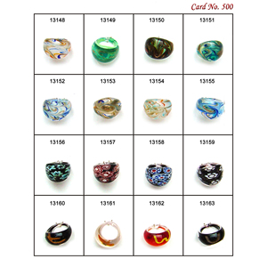 Perles de verre au chalumeau en cristal de qualité supérieure pour la fabrication de bracelets Perles d'anneau de haute qualité au design unique pour la fabrication de bijoux - Product Image 3