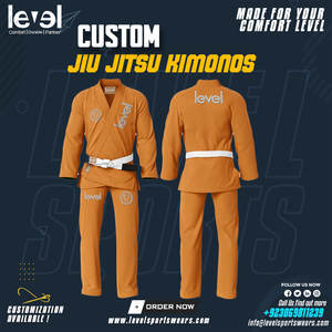 Lucha profesional entrenamiento de artes marciales 2025 Kimono personalizado Jiu Jitsu uniforme superventas Gis Karate Suit - Product Image 6