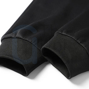 Latest Winter Sports Outerwear Set Breathable Hoodies Joggers <b>Yellow</b> Zipper Solid Pattern Eco-Friendly Sweat Suit for Men <b>Women</b> - Product Image 5