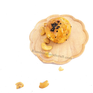 Plato de madera respetuoso con el medio ambiente personalizado para el destete del bebé Nuevo diseño con decoración de logotipo privado Precio de fábrica OEM ODM - Product Image 4