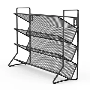 ชั้นวางเครื่องเทศเหล็ก 4 ชั้น แบบถอดประกอบได้ สำหรับการตั้งแคมป์และการจัดระเบียบครัวในบ้านเคลื่อนที่ พร้อมที่เก็บอุปกรณ์ทำความสะอาด - Product Image 6