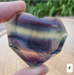 คริสตัลรูปหัวใจเหลี่ยมเพชรพลอยสีรุ้งธรรมชาติสำหรับแกะสลักด้วยคริสตัลและโมรา - Product Image 6